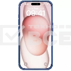 Чехол Super Frosted Shield Pro, синий, (AP IP15 Pro), фото3