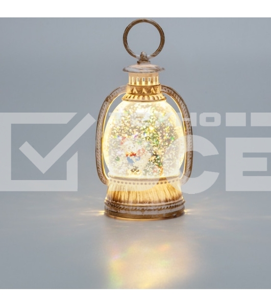 Светильник декоративный (фигура) Neon-night Фонарик с эффектом снегопада и подсветкой