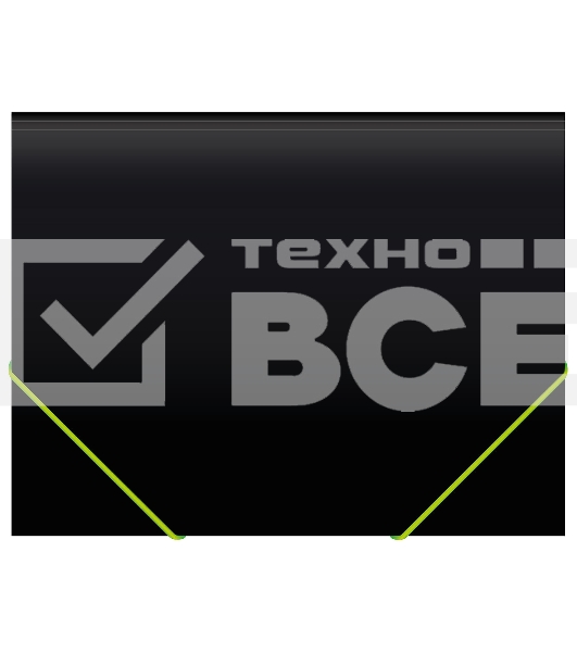 Портфель Бюрократ Black Opal BLPP13 13 отдел. A4 пластик 0.7мм черный/ассорти