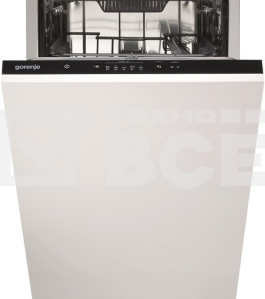 Встраиваемая посудомоечная машина Gorenje GV520E10, узкая, А++