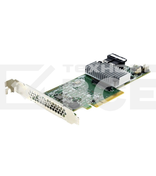 RAID-контроллер Broadcom 9361-8i(2G) SGL (LSI00462 / 05-25420-17 / 03-25420-08B)  PCIe 3.0 x8 LP, SAS/SATA 12G, RAID 0,1,5,6,10,50,60, 8port (2*int SFF8643), Cache 2GB, 3108ROC, RTL {5}, (003563) (LSI00462 / 03-25420-08C) (003075)