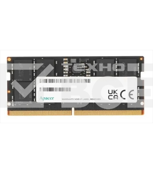 Оперативная память Apacer, DDR5, 16GB (1x16GB), 5600MHz, CL40, SO-DIMM