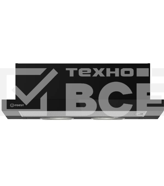 Вытяжка телескопическая Indesit INT 62HR BL, 60 см.