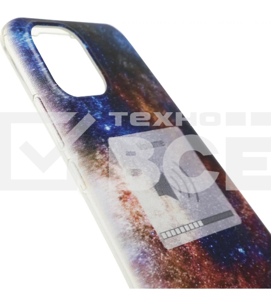 Чехол (клип-кейс) Gresso Air, для Samsung Galaxy A03, черный/рисунок gr17aaae9189