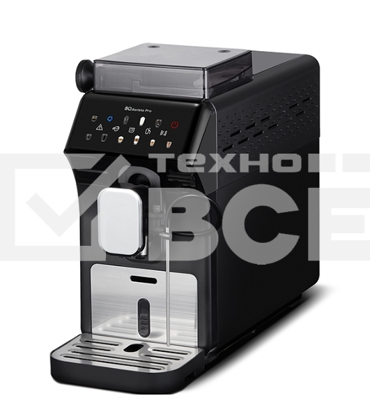Кофемашина автоматическая BQ CM9004 чёрный, исп. кофе - зерновой, 2 л, 1450 Вт, 15 бар
