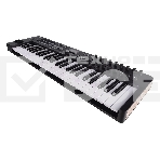 Клавиатура MIDI [231522] Arturia [KeyLab Essential 49 mk3 Black] 49 клавиш, LCD дисплей, 9 энкодеров, 8 пэдов, 9 фейдеров, 12 кнопок управления, колеса высоты тона и модуляции, 1/4