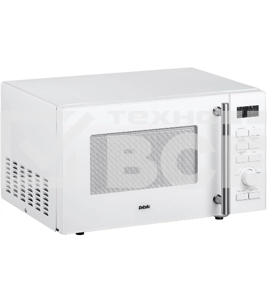 Микроволновая печь BBK 23MWS-951T/W белый, 23 л, 900 Вт, переключатели - кнопки/поворотный механизм