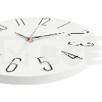 Настенные часы РУБИН 3010-001 белый/черный, фото5