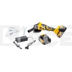 Угловая шлифовальная машина EDON AAG-21/125BL черный/желтый 25093, фото9