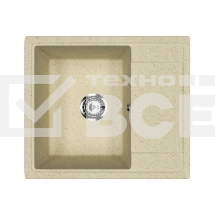 Кухонная мойка Practik PR-M 575-002 слоновая кость