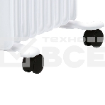 Обогреватель масляный Ballu Classic BOH/CL-05WRN (5 секций), белый, 1000 Вт, 15 м2, термостат, фото4