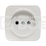 Розетка EKF EGR10-022-10 б/з, 10А, ОП Basic Минск белый, фото5