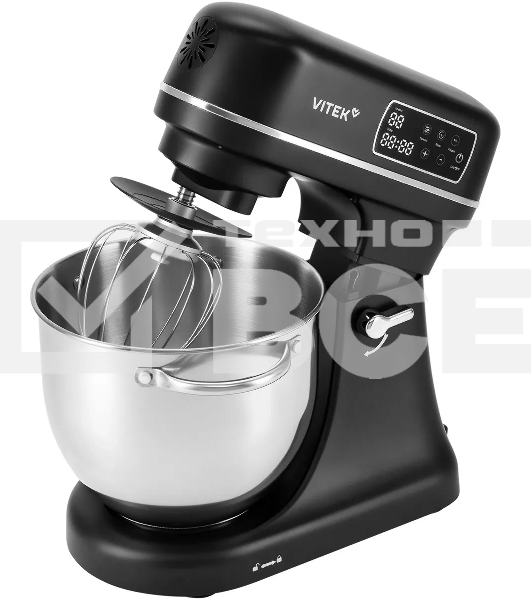 Миксер планетарный Vitek VT-PM0770 1100 Вт черный