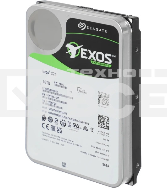 Жесткий диск Seagate Exos X24 HDD 3.5