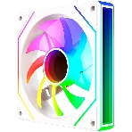 Вентилятор для корпуса Bloody CF-11 LCD ARGb 120х120x25 белый 4-pin 32дБ (упак.:1шт) (CF-11-ARGb120-WH) Ret, фото2