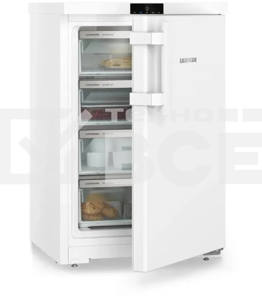 Морозильная камера Liebherr Pure Fe 1414 белый, 107л, 4 ящика