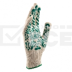 Перчатки трикотажные Palisad ПВХ-покрытие 'Летний сад', 10 класс, фото6