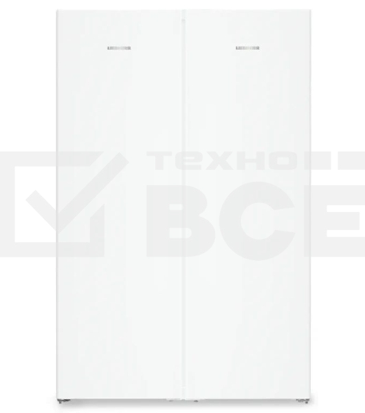 Холодильник Liebherr XRF 5220-22 001 (SFNd 5227-22 001 + SRd 5220-22 001) белый двухкамерный 398/271л морозилка сбоку, No Frost, Side by Side