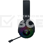 Гарнитура Razer Kraken V4 Pro чёрный, беспроводная + проводная, радиоканал, до 45 ч, подсветка, фото5