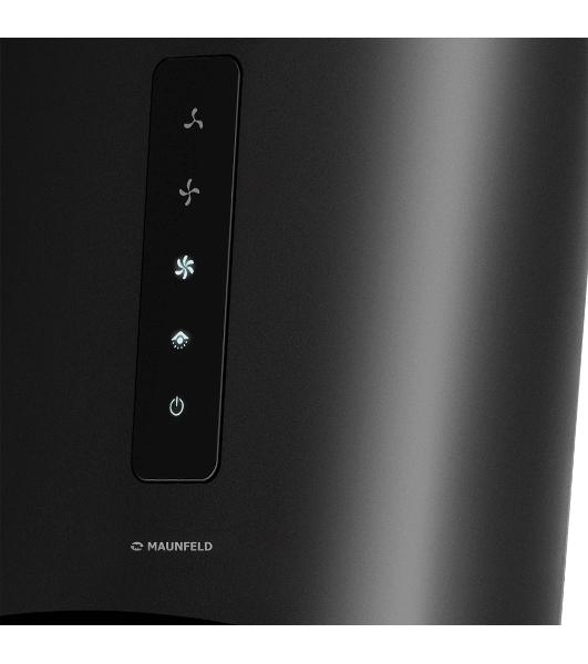 Кухонная вытяжка MAUNFELD Vega 39 Wall Sensor LED черный
