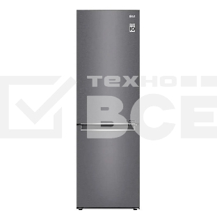 Холодильник LG GC-B509SLCL графит двухкамерный 292/127л морозилка снизу, No Frost
