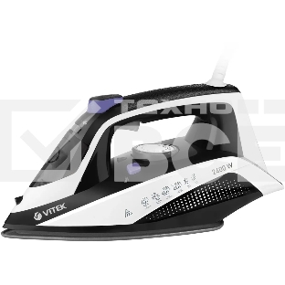Утюг Vitek Prive VT-8360 2400Вт черный/белый