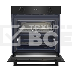 Духовой шкаф электрический Hotpoint HSTF 1231 JSAH BLG черный, фото2