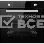Духовой шкаф Weissgauff WGO 706 D Black Glass, фото 1