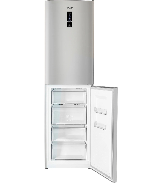 Холодильник Atlant ХМ-4625-189-ND серебристый двухкамерный 211/125л морозилка снизу, No Frost