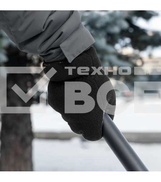 Перчатки универсальные Denzel 68095 двойные, ПВХ нанесение, размер 8