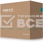 Компьютерный корпус Deepcool CG580 4F V2 без БП, боковое окно (панорама), 4x120мм ARGB PWM вентилятора, черный, ATX (R-CG580-BKADA4-G-2), фото2