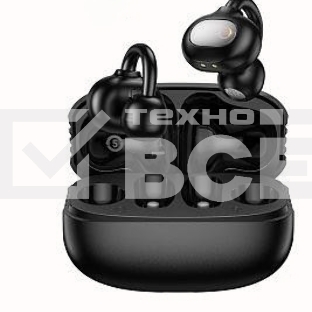 Наушники TWS Borofone FQ14 черный, внутриканальные, Bluetooth, сенсорное управление, до 7 ч