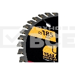 Пильный диск по ламинату Denzel ф185 х 20 мм, 48 зубьев 733837, фото7