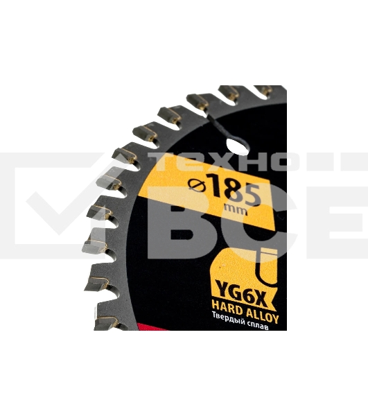 Пильный диск по ламинату Denzel ф185 х 20 мм, 48 зубьев 733837