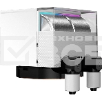 Система охлаждения Water Cooling System PCCooler DS360 Display WH (310W, 360мм, LED, белый, ARGb Pump/Fans: 3x120мм, 90.56CFM, 39.8dBA, 2500RPM/Pump height 65мм, 15dBA, 2600RPM, Rad thickness 27мм/S: 1851, 1700, 1200, 115X, AM5, AM4), фото4