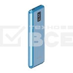 Портативный аккумулятор Maxvi PB10-11 10000 мАч blue 3A, встроенные кабели USB A/Type-C/Lightning, фото3