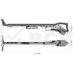 Пылесос вертикальный DEERMA Combo DX700S серый/черный, питание от сети, 210 Вт, уборка сухая, пылесборник 0.8 л, фото11