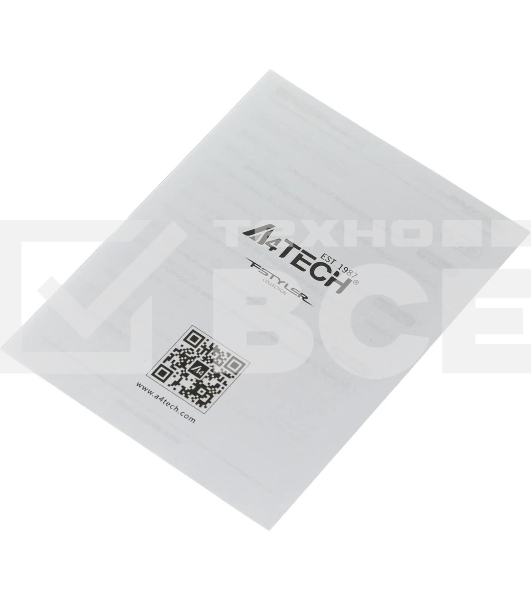 Клавиатура проводная A4Tech Fstyler FX50, USB, серый