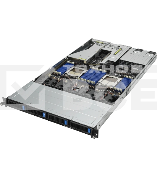 Серверная платформа ASUS RS700A-E12-RS4U/10G/2.6kW/4NVMe/GPU