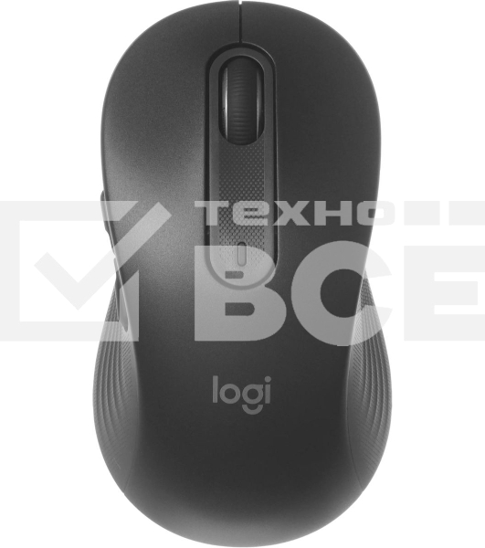 Мышь Logitech M650 L черный оптическая 4000dpi беспров. BT/Radio USB (910-006350)
