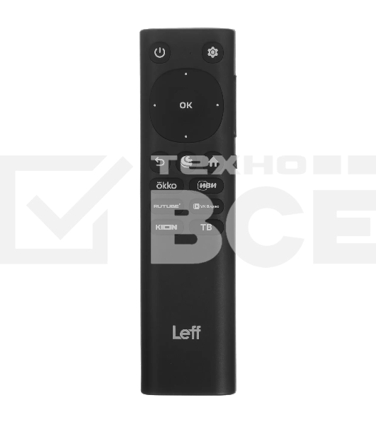 Телевизор LEFF 40' 40F690T черный DLED FHD 60Hz Салют