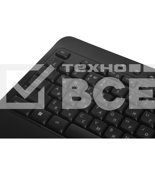 Комплект клавиатура+мышь беспроводной LOGITECH MK540 Advanced black (USB, 1000dpi) (920-008686)