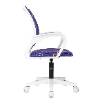 Кресло Domfy DK X-ROOM WH фиолетовый Sticks 08 крестов. пластик пластик белый, фото4