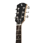 Электрогитара STAGG SEL-HB90 LH BLK 6-ти струнная, леворукая, корпус массив красного дерева, гриф красное дерево, накладка палисандр, 22 лада, звукосниматели 1х P90, 1х хамбакер, регуляторы 1x громкости, 1x тона, 3-х поз. переключатель, цвет черный, фото5