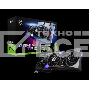 Видеокарта MSI RTX5080 GAMING TRIO OC 16GB GDDR7 256bit 3xDP HDMI 3FAN RTL