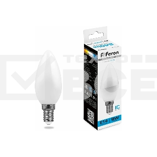 Лампа светодиодная FERON LB-570 (25800) 9W 230V E14 6400K