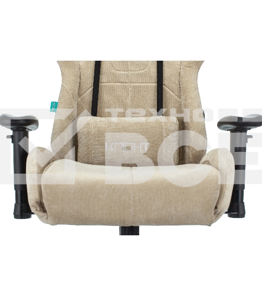 Кресло игровое Бюрократ VIKING KNIGHT LT21 FABRIC песочный крестовина металл/пластик