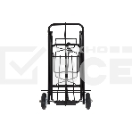 Тележка Рыжий кот BX-25ZP-2 черная, металл. колеса, до 25 кг, фото2