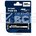 Накопитель SSD Patriot M.2 2280 500Gb P400VP500GM28H, фото2