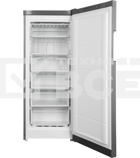 Морозильная камера Indesit DSZ 4150 G, серебристый, 214 л, 6 ящиков